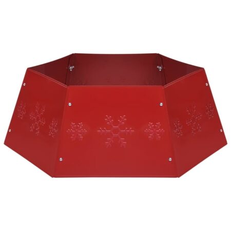 Saia de árvore de natal Vermelho Metal (Ø68x25 cm)