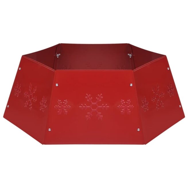 Saia de árvore de natal Vermelho Metal (Ø68x25 cm)