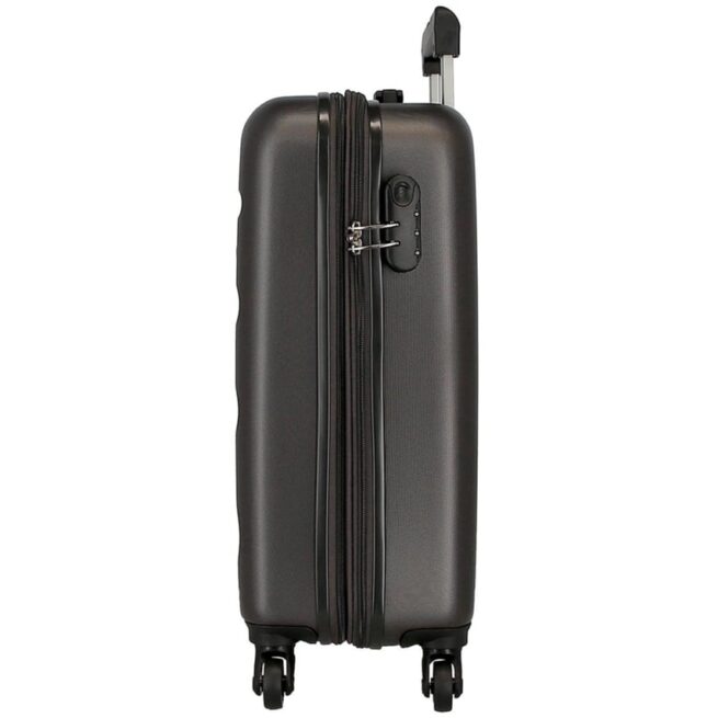Mala de Cabine Expansível ROLL ROAD Flex Cinzento (38x55x20+5cm - 35L)