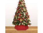 Saia de árvore de natal Vermelho Metal (Ø68x25 cm)