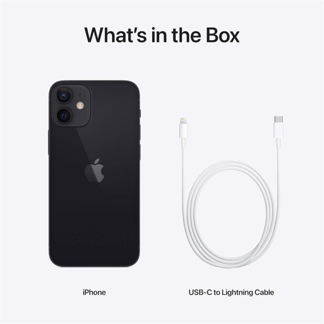 Apple iPhone 12 Mini, 128 GB, preto