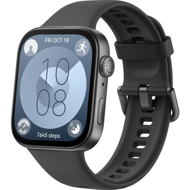 Smartwatch HUAWEI Watch Fit 3 (1.82'' - Bluetooth - Autonomia até 10 Dias - Preto)