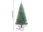 Árvore Natal VIDAXL artificial c/ 300 luzes LED, bolas e neve (210 cm)