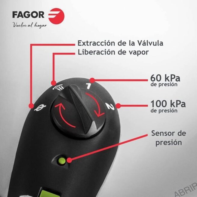 Panela Super Rápida Rapid 4-6L Inox 18/10 FAGOR