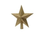 Estrela Dourada com Purpurina