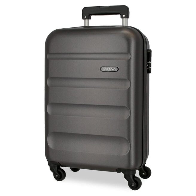 Mala de Cabine Expansível ROLL ROAD Flex Cinzento (38x55x20+5cm - 35L)