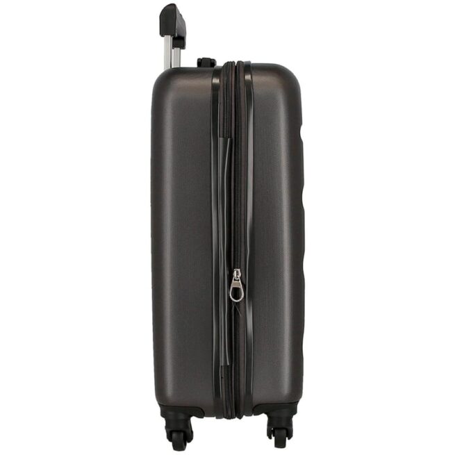 Mala de Cabine Expansível ROLL ROAD Flex Cinzento (38x55x20+5cm - 35L)