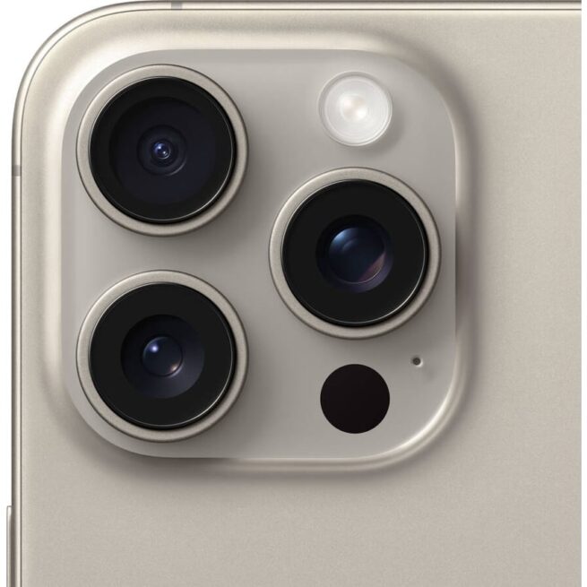 iPhone 15 Pro Max APPLE (6,7'' - 256 GB - Titânio Natural)