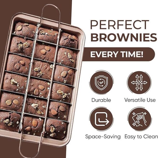 Good Dee's Forma de brownie com divisórias