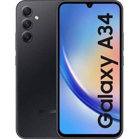 Smartphone SAMSUNG Galaxy A34 5G (6.6'' - 6 GB - 128 GB - Graphite)