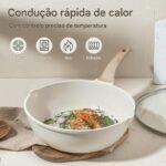 CAROTE Conjunto de 21 panelas e frigideira antiaderente