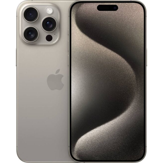 iPhone 15 Pro Max APPLE (6,7'' - 256 GB - Titânio Natural)
