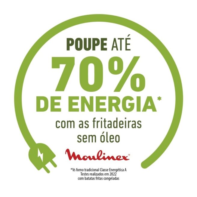 Fritadeira sem Óleo MOULINEX Air Fryer Easy Fry Grill XXL EZ801D10 (6.5L - Preto)