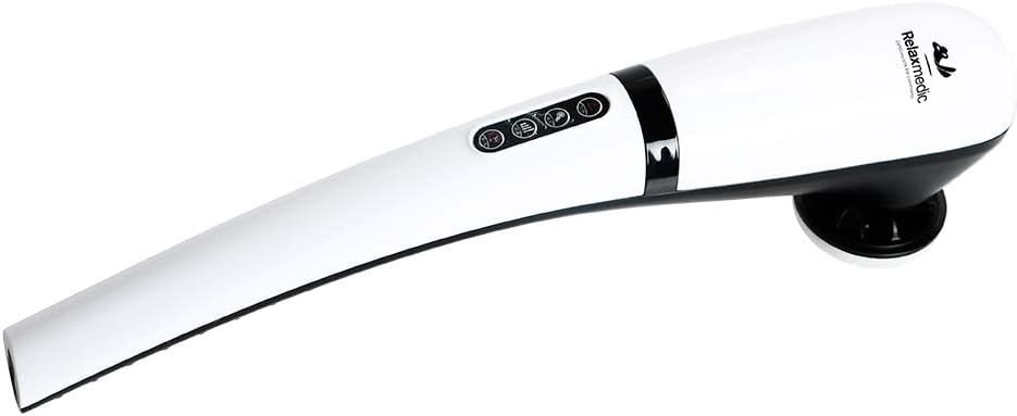 Massageador Elétrico Corporal Portátil Body Therapy Com Aquecimento e 7 Acessórios