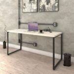 Escrivaninha Trevalla Kuadra Me150-E10 Industrial 150cm Preto Onix