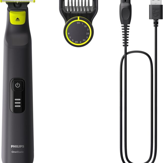 Aparador e Raspador de Pelos Pro com 12 Ajustes de Corte QP6532/10 À prova d’água - Bivolt