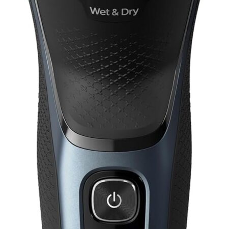Barbeador Elétrico Masculino, Seco e Molhado, Cabeças flexíveis 5D, com Aparador Retrátil, Carregamento Rápido -