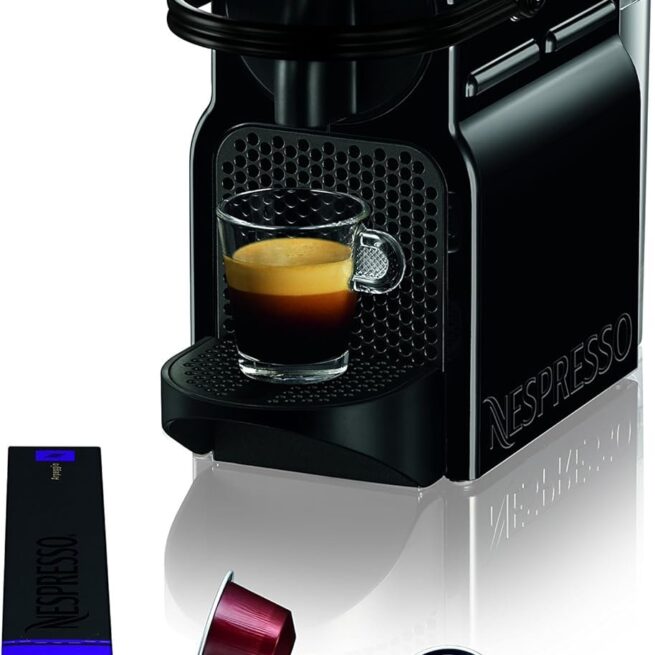 Nespresso Máquina de café expresso Inissia da De'Longhi, 680 g, 1200 watts, preta