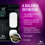 Balança Digital de Bioimpedância BodyScan Pro