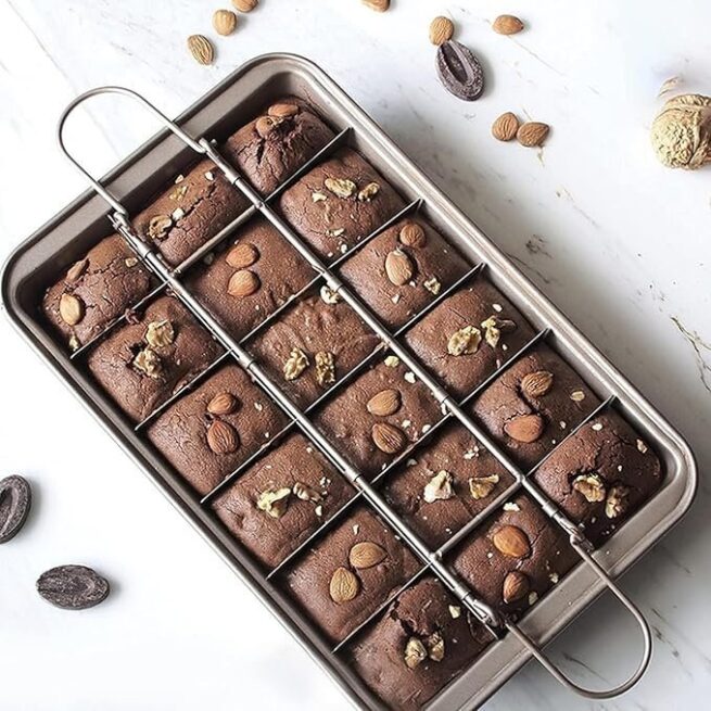 Good Dee's Forma de brownie com divisórias