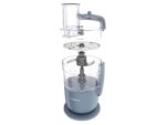 Processador de Alimentos KENWOOD MultiPro Go FDP22.130GY (1.3 L - 650 W - 4 acessórios)