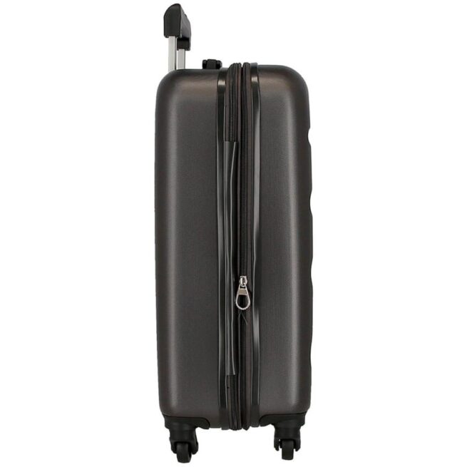 Mala de Cabine Expansível ROLL ROAD Flex Cinzento (38x55x20+5cm - 35L)
